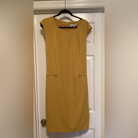 Kasper Dresses & Skirts - Kasper Mustard Yellow Stylish Dress, 14W